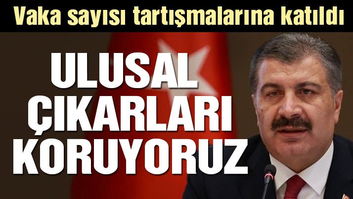 Ulusal çıkarları koruyoruz, leke arıyorlar