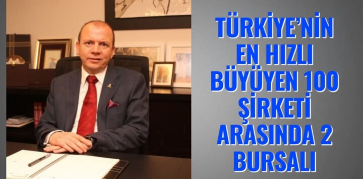 Matlı, en hızlı büyüyen Bursalı 2 firmayı tebrik etti