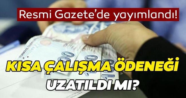 ‘Kısa çalışma’ uzatıldı!