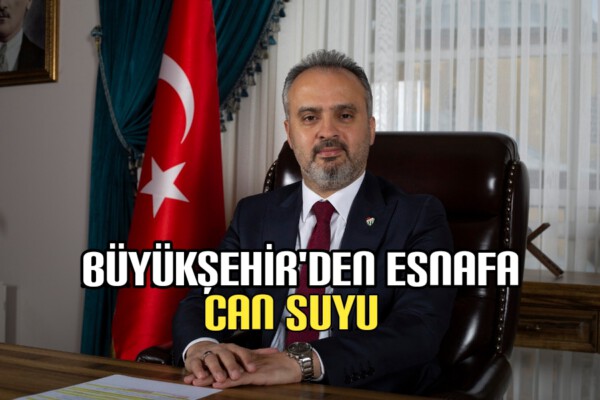 Bursa Büyükşehir’den esnafa can suyu…