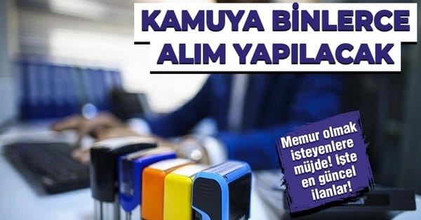 Memur olmak isteyenler dikkat! 1403 kişi alınacak