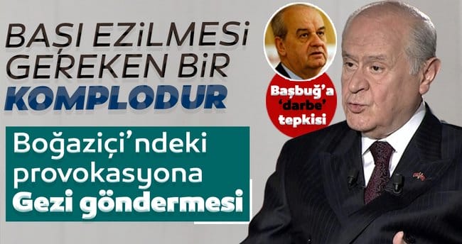 Bahçeli’den Boğaziçi tepkisi: ‘Başı ezilmeli’