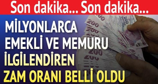 Memur ve Emekli Maaşlarında Yüzde 7,40 Güncelleme!