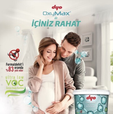 DYO OXYMAX İLE EVİNİZİN HAVASINI TAZELEYİN