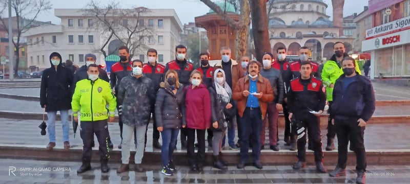 Uluşehir’den Polis’e Jest… “Sağlıkçılar Kadar Üzerimizde Emekleri Var…”