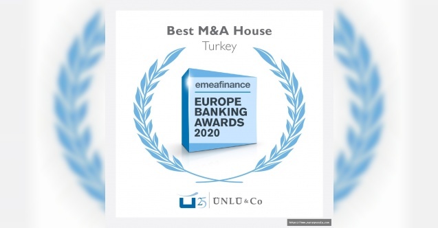 EMEA Finance’dan ÜNLÜ &Co’ya “Best M&A House-Turkey” ödülü