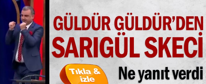 Güldür Güldür’den Mustafa Sarıgül skeci… Sarıgül ekibe teşekkür etti…