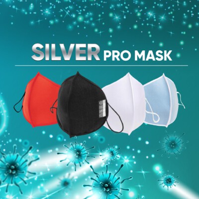 SAF GÜMÜŞÜN ETKİSİYLE YÜKSEK KORUMA, SILVER PRO MASK