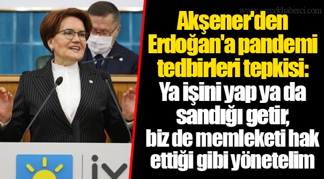 “YA İŞİNİ YAP, YA DA SANDIĞI GETİR”