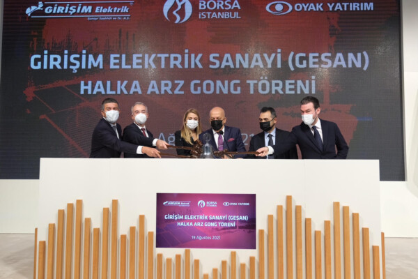 Borsa İstanbul’da Gong Girişim Elektrik Sanayi İçin Çaldı