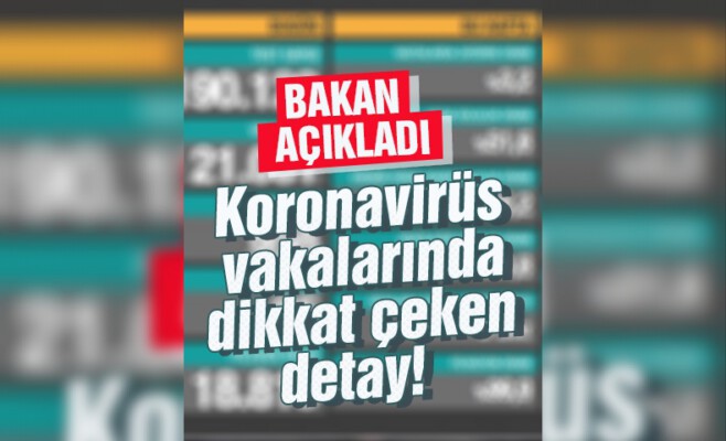 24 saatte 19.320 yeni vaka!