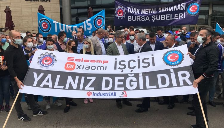 Xiaomi Salcomp işçilerine Bursa’dan destek