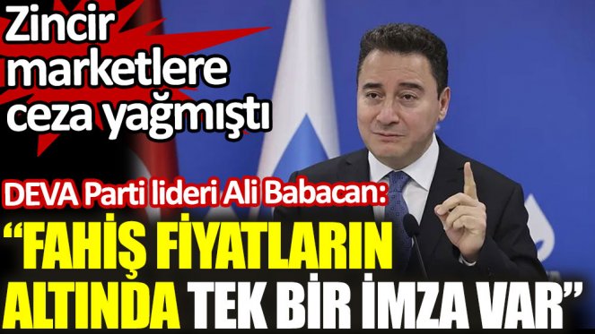 Fahiş fiyatların altında Erdoğan’ın imzası var