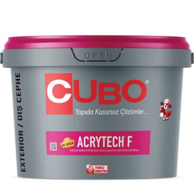 CUBO’NUN %100 SAF AKRİLİK ACRYTECH F ULTRA BOYASI İLE ZORLU HAVA KOŞULLARINA MÜKEMMEL DAYANIM