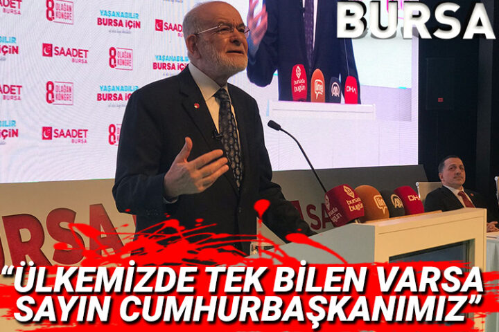 Ülkemizde tek bilen varsa sayın Cumhurbaşkanımız!