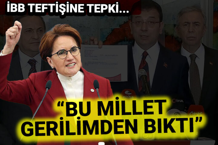 “Bu millet gerilimden bıktı”