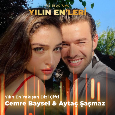 Cemre Baysel ve Aytaç Şaşmaz Yılın En İyi Dizi Çifti Seçildi