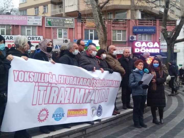 “Yoksulluğa, faturalara, işsizliğe, zamlara, itirazımız var”