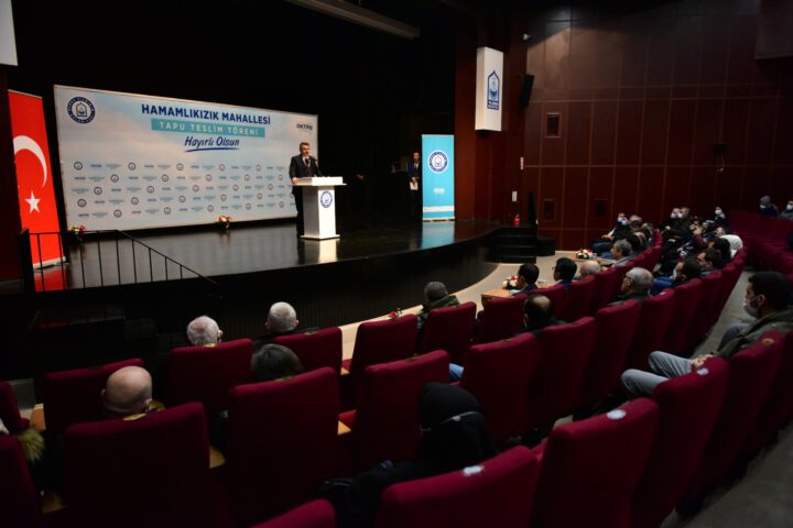 “2022’DE 33 BİN KİŞİYE TAPU DAĞITACAĞIZ”