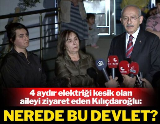 Kılıçdaroğlu: Nerede bu devlet?