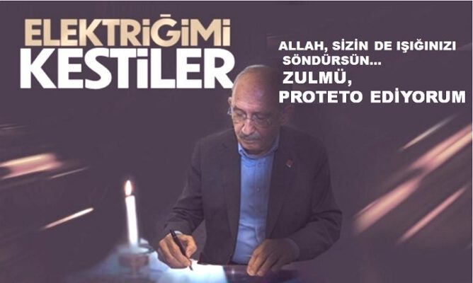 Faturamı ödemedim çünkü…