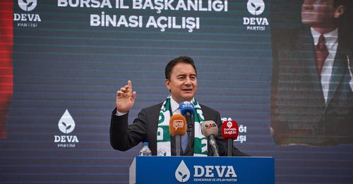 DEVA Partisi Genel Başkanı Ali Babacan Bursa’ya geliyor!