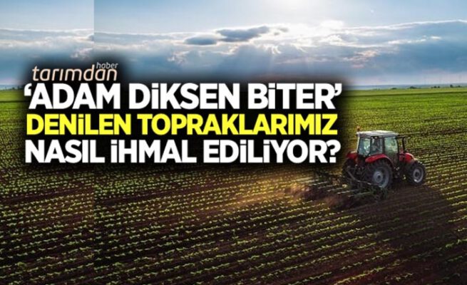 “ÜLKEMİZİN EN ÖNEMLİ BEKA MESELESİ İHMAL EDİLEN TARIMDIR!”