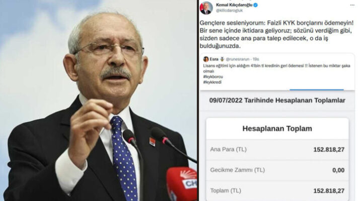 Kılıçdaroğlu’ndan öğrencilere KYK çağrısı: Ödemeyin