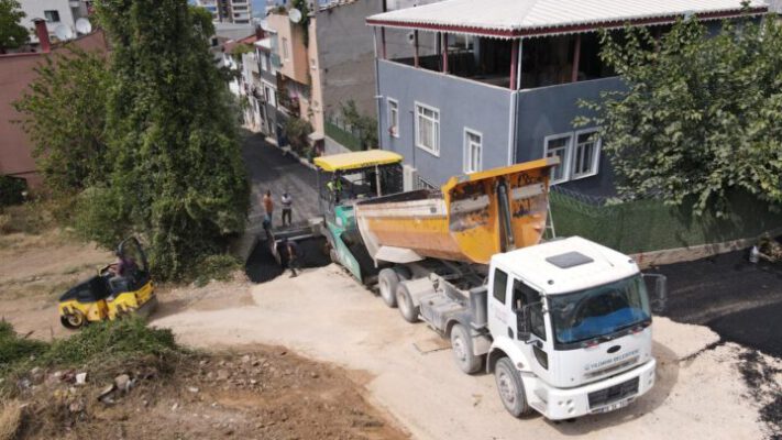 YILDIRIM’IN YOLLARI SİL BAŞTAN YENİLENİYOR