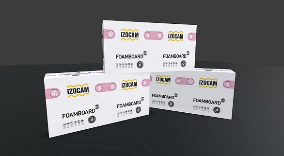 İzocam Foamboard’un ambalajları yenilendi!