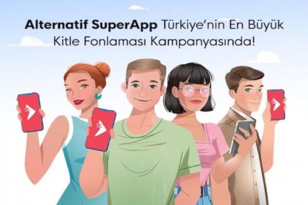 Alternatif SuperApp Türkiye’nin en büyük kitle fonlama turuna çıktı