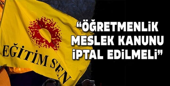 Öğretmenlik meslek kanunu iptal edilmelidir!