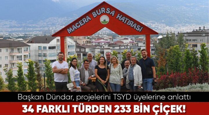 Dündar, projelerini TSYD üyelerine anlattı