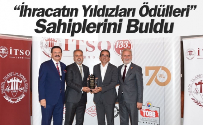 “İhracatın Yıldızları Ödülleri” Sahiplerini Buldu