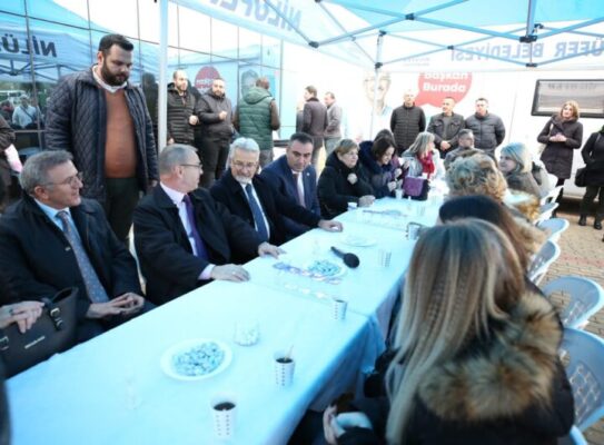 TURGAY ERDEM KURTULUŞ MAHALLESİ’NDE VATANDAŞI DİNLEDİ