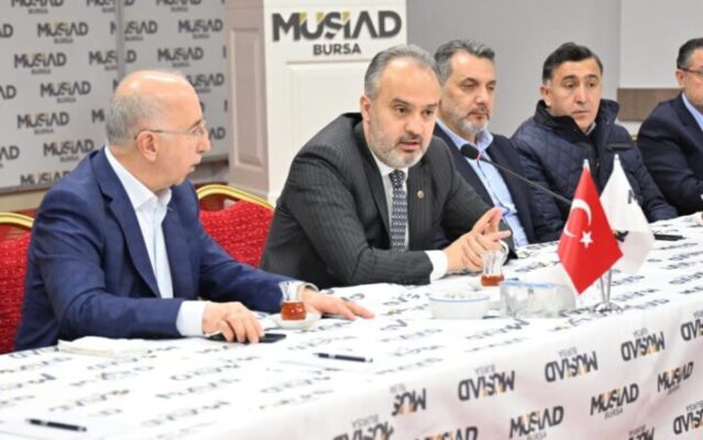 MÜSİAD YÖNETİMİ BAŞKAN AKTAŞ’I AĞIRLADI