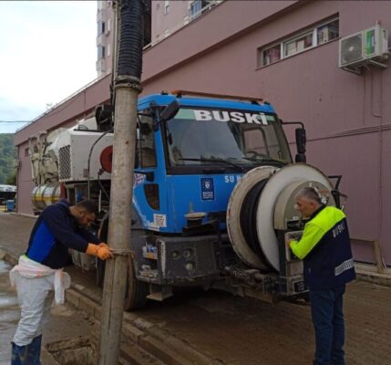 BUSKİ ekipleri Antalyalıların hizmetinde