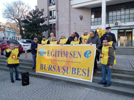 EĞİTİM SEN Bursa; ‘Eşit İşe Eşit Ücret’