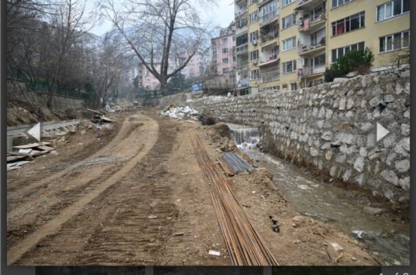 Gökdere daha güvenli ve estetik hale geliyor