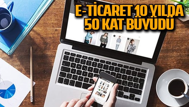 E-Ticaret 10 Yılda 50 Kat Büyüdü