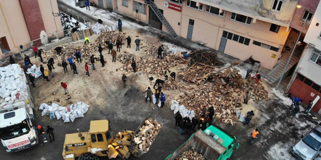 GÜMÜŞHANE HALKI DEPREM BÖLGESİNDE