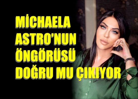 MİCHAELA ASTRO YATIRIMCIYI UYARDI