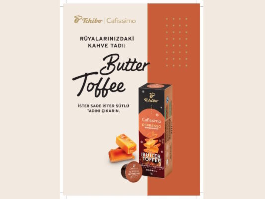 Rüyalarınızdaki kahve tadı; “Butter Toffee” Tek dokunuşla tüm kahve dilekleriniz gerçekleşsin