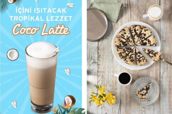 Tchibo’da Nisan ayı lezzetleri: “Coco Latte” ve “Cookie Tart” Tchibo’dan bahara özel lezzet serüveni