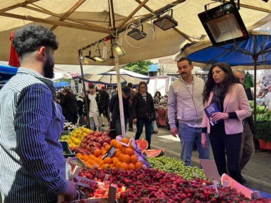 Bahara DEVA Desteği! CHP Milletvekili Adayları DEVA Osmangazi Üyeleriyle Pazarın Ateşini Ölçtü!