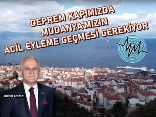 MHP’li İsimden Dikkat Çeken Çıkış! “Bursa’da Deprem Burnumuzun Dibine Kadar Geldi!”