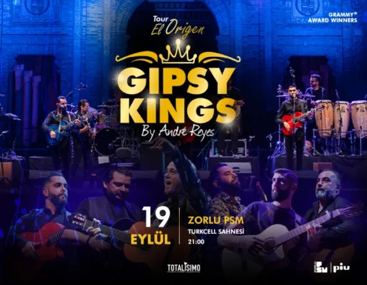 Gipsy Kings by Andre Reyes 19 Eylül’de Zorlu PSM Turkcell Sahnesi’nde