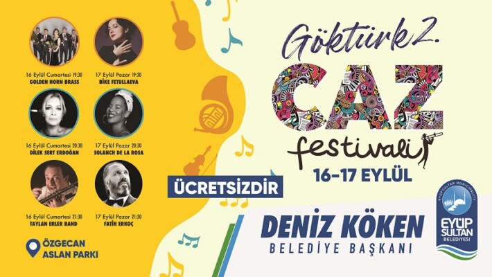 Göktürk 2. Caz Müzik Festivali heyecanı