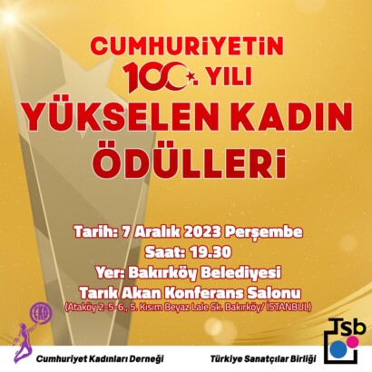 Cumhuriyetin 100. Yılı Yükselen Kadın Ödülleri