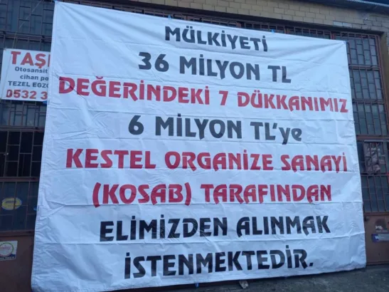 KOSAB Mağdurları, Perinçek ile Buluştu! “Esnafımızın Haksız Kamulaştırılma ile Sokakta Kalmasını Kabullenmeyeceğiz!”